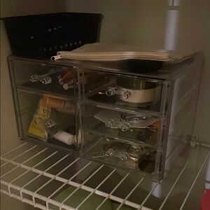 Clear Acrylic Storage Organizer